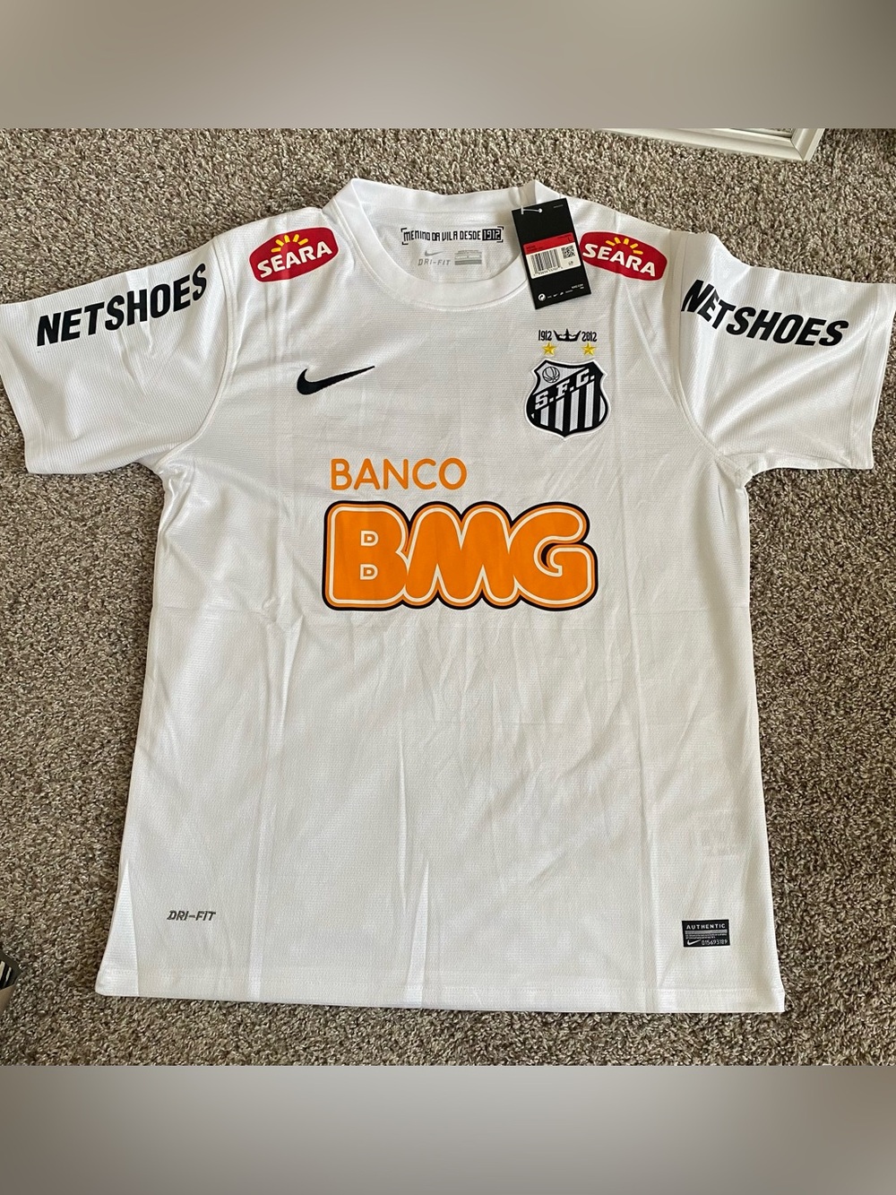 Nike Santos FC Neymar Jr Jersey